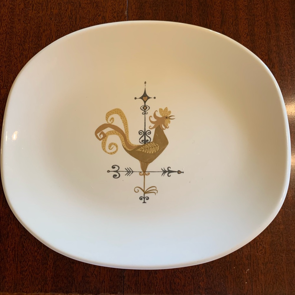 Vintage Platter: Weather Vane by EDWIN KNOWLES